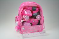 Dětské brusle s chráničema Hello Kitty Dětské brusle s chráničema Hello Kitty
