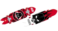 SKATEBOARD STAR WARS SHUTTLE hliníkový svítící 80*20 cm SKATEBOARD STAR WARS SHUTTLE hliníkový svítící 80*20 cm