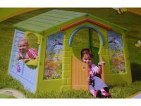 Dětský domeček PLAY (Happy House) zelená barva+DÁREK Dětský domeček PLAY (Happy House) zelená barva+DÁREK