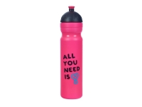 láhev 1.0l RaB UAX ALL YOU NEED Zdravá l - RŮŽOVÁ láhev 1.0l RaB UAX ALL YOU NEED Zdravá l - RŮŽOVÁ