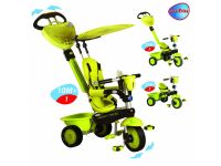TŘÍKOLKA Smart Trike LEONARDO DX ZOO zelená-DÁREK TŘÍKOLKA Smart Trike LEONARDO DX ZOO zelená-DÁREK