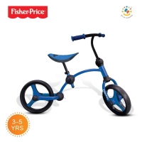 Balanční odrážedlo Fisher-Price running bike modro-černé 2 Balanční odrážedlo Fisher-Price running bike modro-černé 2