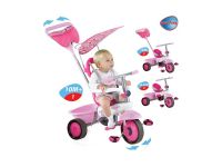 Tříkolka Smart Trike Fresh růžová + DÁREK ZDARMA- Tříkolka Smart Trike Fresh růžová + DÁREK ZDARMA-