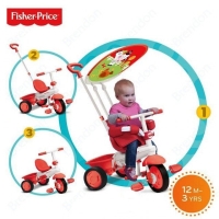 červená tříkolka Fisher-Price Classic Plus