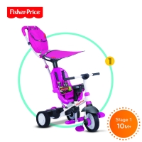 růžová tříkolka Fisher-Price Charisma TouchSteering od 10 m