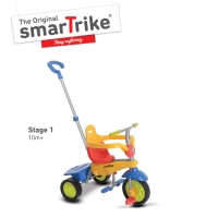 Tříkolka Breeze Touch Steering smarTrike s vodící tyčí od