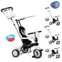 Tříkolka Spirit TouchSteering černo/bílá Tříkolka Spirit TouchSteering černo/bílá