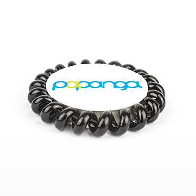 Papanga®-originální gumička do vlasů-velká-černá- Papanga®-originální gumička do vlasů-velká-černá-