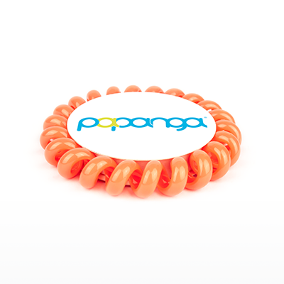 Papanga®-originální gumička do vlasů-velká-lososová-SKLAD Papanga®-originální gumička do vlasů-velká-lososová-SKLAD