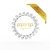 Papanga®-originální gumička do vlasů-malá-elegant silverSK