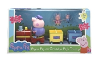 PEPPA PIG - vláček + 3 figurky PEPPA PIG - vláček + 3 figurky