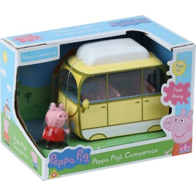 PEPPA PIG - kempingový vůz Peppy + figurka PEPPA PIG - kempingový vůz Peppy + figurka