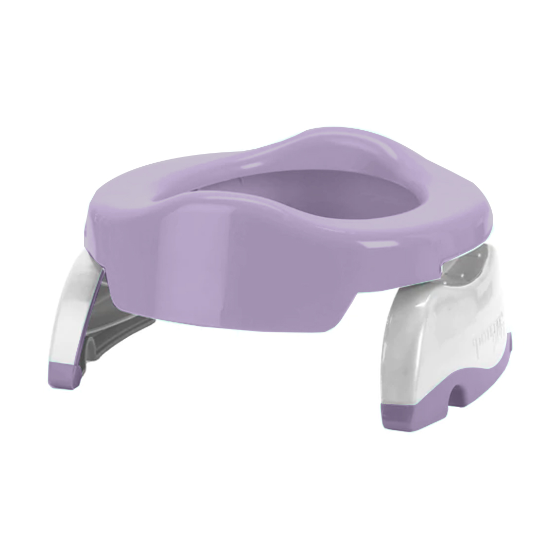 POTETTE PLUS® 2v1-cestovní nočník/redukce na WC-fialovo/bílý POTETTE PLUS® 2v1-cestovní nočník/redukce na WC-fialovo/bílý