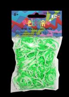 Rainbow Loom® Original-gumičky-300ks-zelené-bílé-SKLADEM