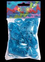 Rainbow Loom® Original-gumičky-300ks-modrá metalízaSKLADEM
