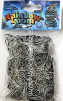 Rainbow Loom® Original-gumičky-600ks- zebra - Rainbow Loom® Original-gumičky-600ks- zebra -