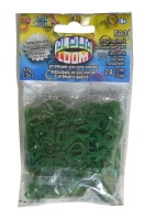 Rainbow Loom® Original- Alpha gumičky-570ks-tm. zelená