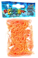 Rainbow Loom® Original-gumičky-600ks-perleť neon růžovožlu