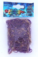 Rainbow Loom® Original-gumičky-600ks-perské-fialové/zlaté-S