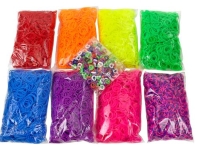 Rainbow Loom® Original- Jumbo Bucket - 8 000 gumiček+150 "C" kli