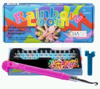 Rainbow Loom® Original-Starter-Set-růžový kovový háček Rainbow Loom® Original-Starter-Set-růžový kovový háček