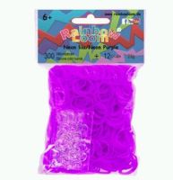 Rainbow Loom® Original-gumičky-300ks-neon lila-SKLADEM