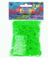 Rainbow Loom® Original-gumičky-300ks-neon zelená-SKLADEM