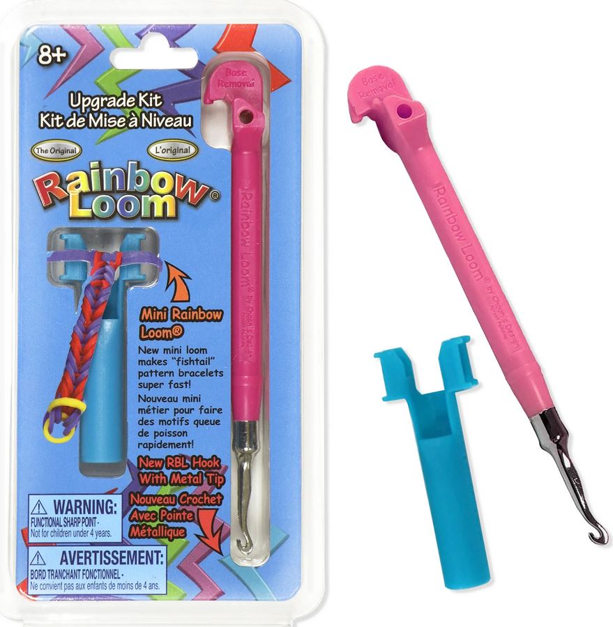 Rainbow Loom® Kovový háček růžový+ mini stav-SKLADEM