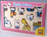 Hello Kitty-dřevěné puzzle