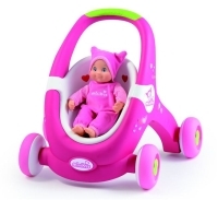 Můj první chodící kočárek MiniKiss -Baby odstrkovadlo 2v1 Můj první chodící kočárek MiniKiss -Baby odstrkovadlo 2v1