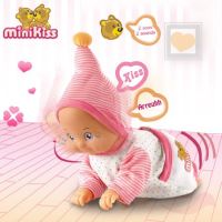 MINIKISS lezoucí panenka se zvukem 27 cm MINIKISS lezoucí panenka se zvukem 27 cm