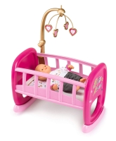 Kolébka pro panenku Baby Nurse Smoby s kolotočem na postýlku Kolébka pro panenku Baby Nurse Smoby s kolotočem na postýlku
