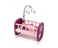 Kolébka s kolotočem Violette Baby Nurse Smoby pro panenky
