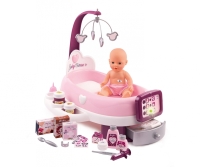 Pečovatelské centrum elektronické Violette Baby Nurse Smoby Pečovatelské centrum elektronické Violette Baby Nurse Smoby