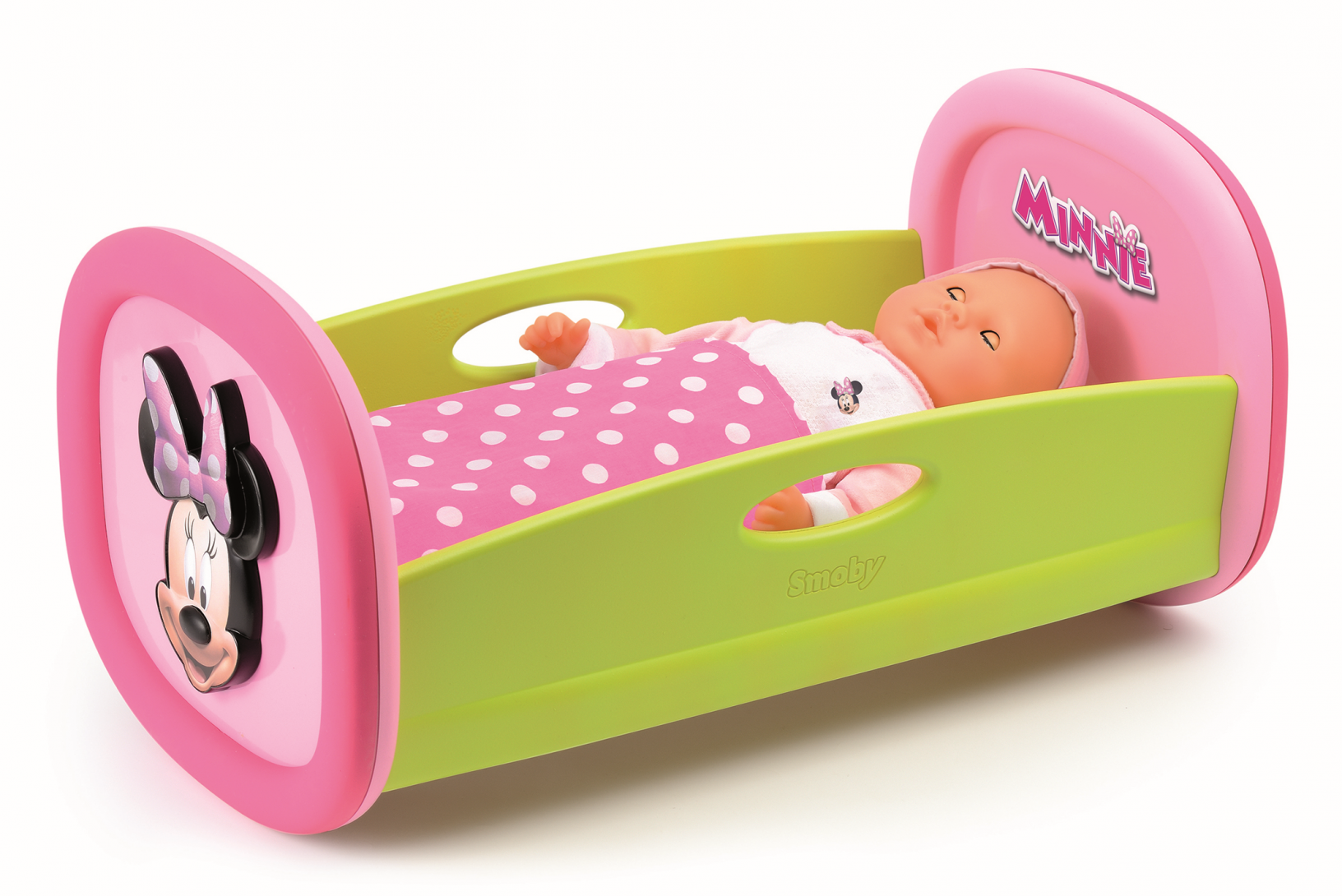 Minnie kolébka pro 42 cm panenky s přikrývkou Minnie kolébka pro 42 cm panenky s přikrývkou