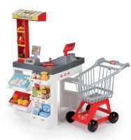 Smoby Supermarket červenobílý + DÁREK- Smoby Supermarket červenobílý + DÁREK-