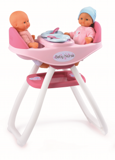 Baby Nurse jídelní stolička pro dvojčata pro 42 cm panenky Baby Nurse jídelní stolička pro dvojčata pro 42 cm panenky