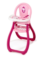 Hello Kitty vysoká stolička s tmavými puntíky od 18 měsícu