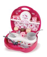 Hello Kitty kuchyňka v kufříku s 15 doplňkami Hello Kitty kuchyňka v kufříku s 15 doplňkami