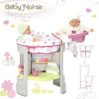Domeček Baby Nurse s přebalovacím/jídelním pultem,kolébkou
