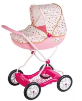 Kočárek pro panenku Landau Baby Nurse Zlatá edice Smoby hlubo Kočárek pro panenku Landau Baby Nurse Zlatá edice Smoby hlubo