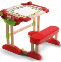 Smoby Dětská skládací tabule s lavičkou Smoby Dětská skládací tabule s lavičkou