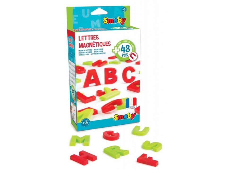 Magnetická písmenka Smoby abeceda 48 kusů Magnetická písmenka Smoby abeceda 48 kusů