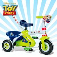 Šlapací tříkolka Toy story, šlapání uprostřed +DÁREK