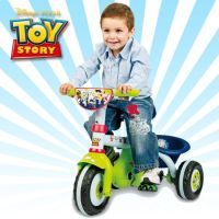 Šlapací tříkolka Toy story, šlapání uprostřed +DÁREK