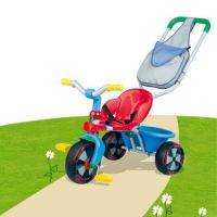 Tříkolka Baby balade modro-červeno-žlutá + DÁREK Tříkolka Baby balade modro-červeno-žlutá + DÁREK