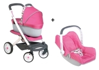 Kombinovaný kočárek Maxi Cosi Quinny pro panenky+autosedačka Kombinovaný kočárek Maxi Cosi Quinny pro panenky+autosedačka