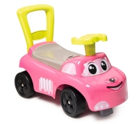 Odrážedlo a chodítko Auto Pink Smoby s úložným prostorem Odrážedlo a chodítko Auto Pink Smoby s úložným prostorem