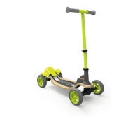 Dřevěná koloběžka čtyřkolová Wooden Scooter Smoby Dřevěná koloběžka čtyřkolová Wooden Scooter Smoby