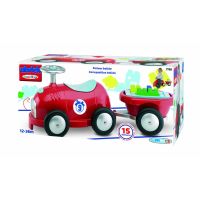Abrick závodní auto s přívěsem a kostkami
